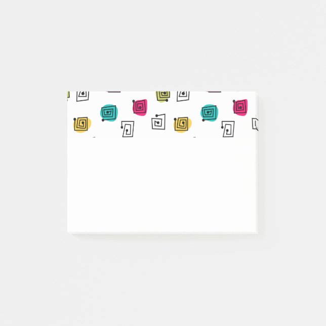 Coloured Mazes  Post-it Notes (Front)