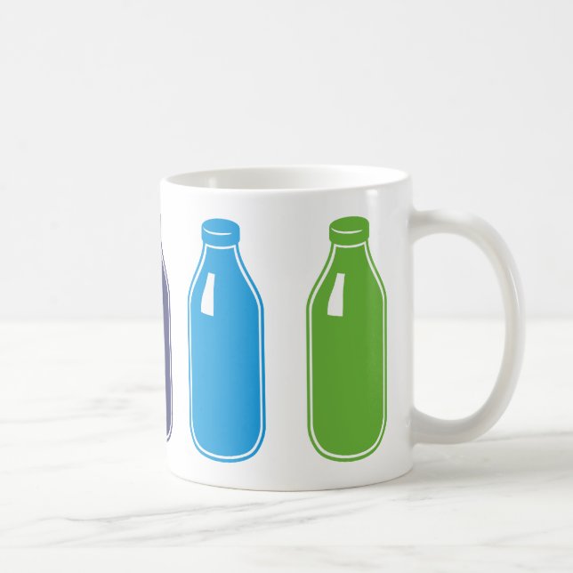 Coloured Milk mug (Right)