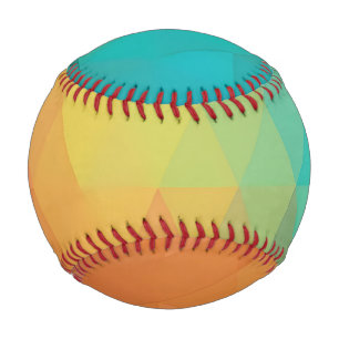 Coloured Neon Glass Pattern Baseball