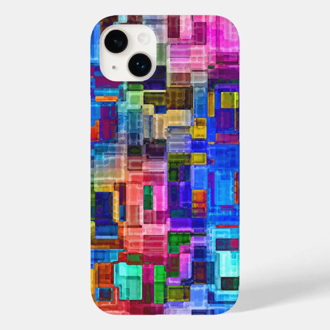 Coloured Patch work iPhone / iPad case (Back)