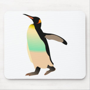 Coloured Peguin Mouse Pad