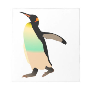 Coloured Peguin Notepad