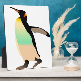 Coloured Peguin Plaque