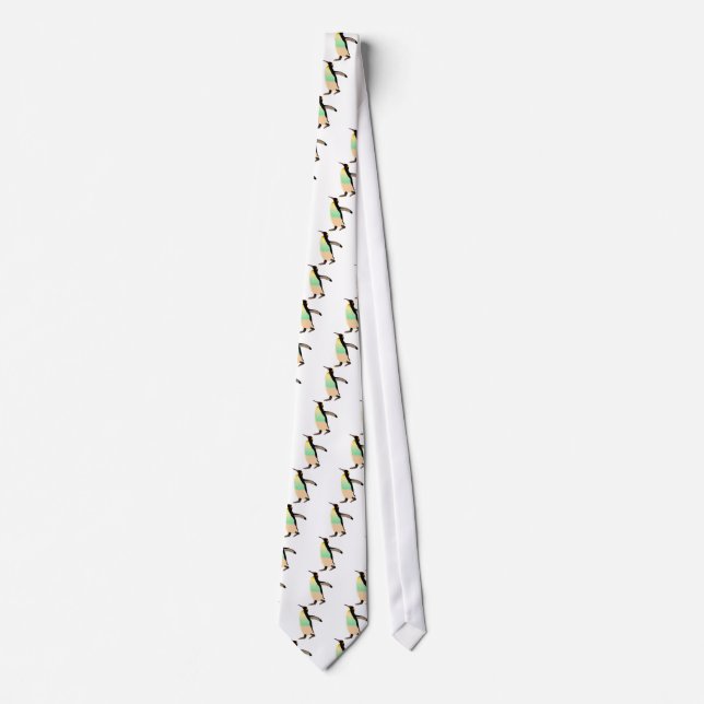 Coloured Peguin Tie (Front)