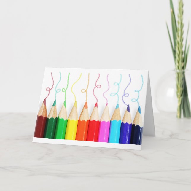 Coloured Pencil Art Card (Front)