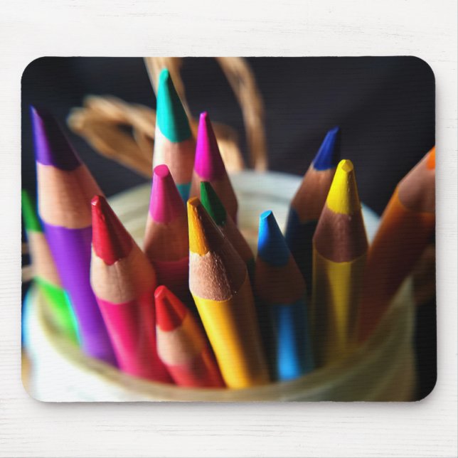Coloured Pencil Mousepad by Julie (Front)