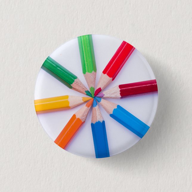 Coloured Pencil Pin (Front)