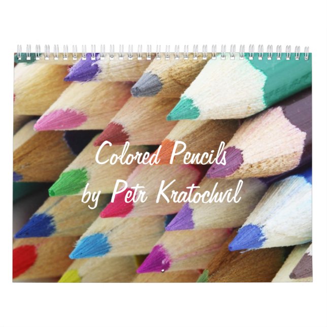 Coloured Pencils Calendar (Cover)