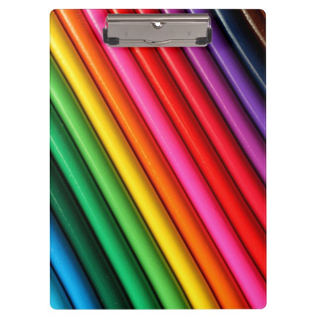 Coloured Pencils Clipboards (Front)