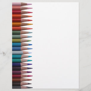 Coloured Pencils Letterhead