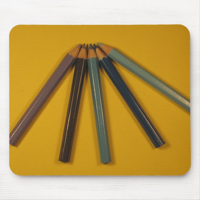 Coloured Pencils Mouse Pad (Front)