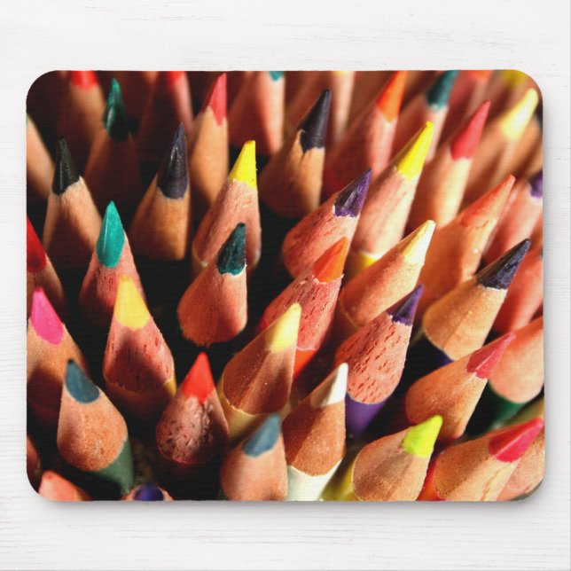 Coloured Pencils Mouse Pad (Front)