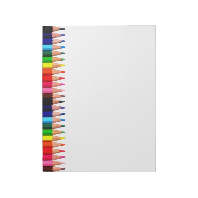 Coloured Pencils Notepad (Rotated)