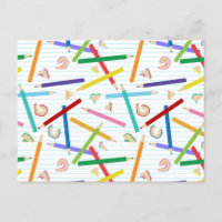 Coloured Pencils Pattern