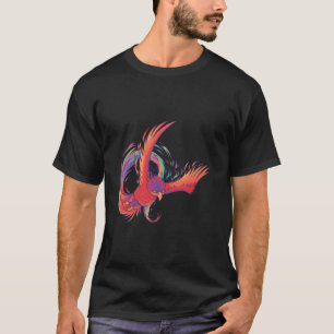 Coloured Phoenix Bird T-Shirt