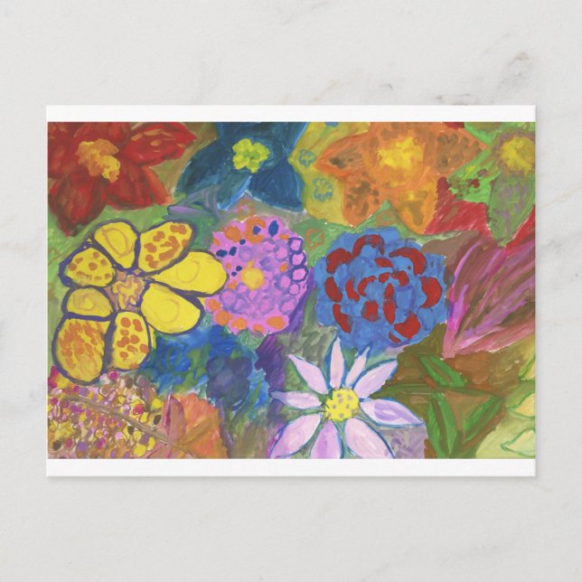 Coloured postcard (Front)