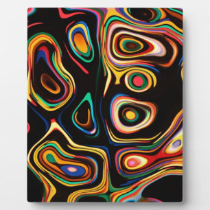 Coloured Rainbows Plaque
