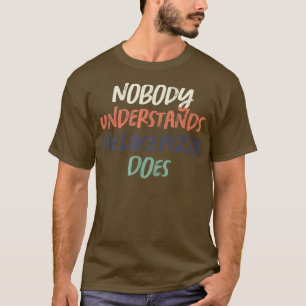 Coloured Retro Funny Nobody Understands Me Like Pi T-Shirt