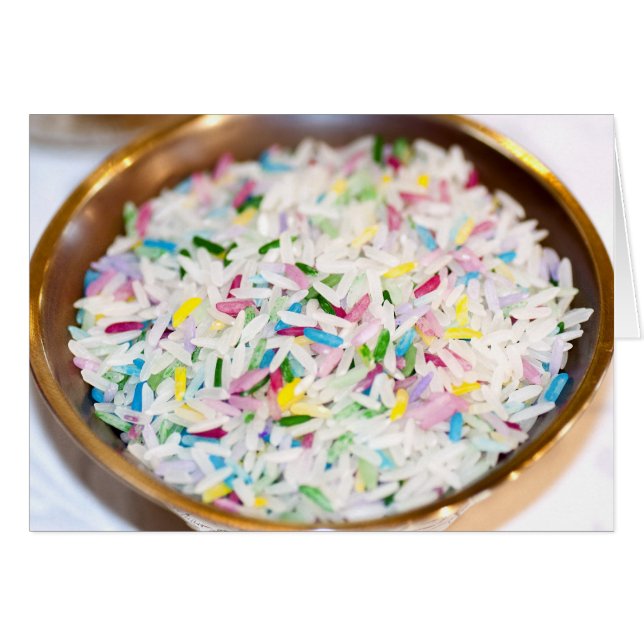 Coloured Rice Offering (Front Horizontal)