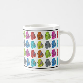 Coloured Robots Coffee Mug