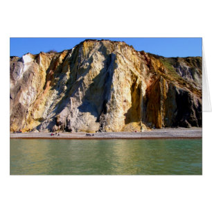 Coloured sands of Alum Bay