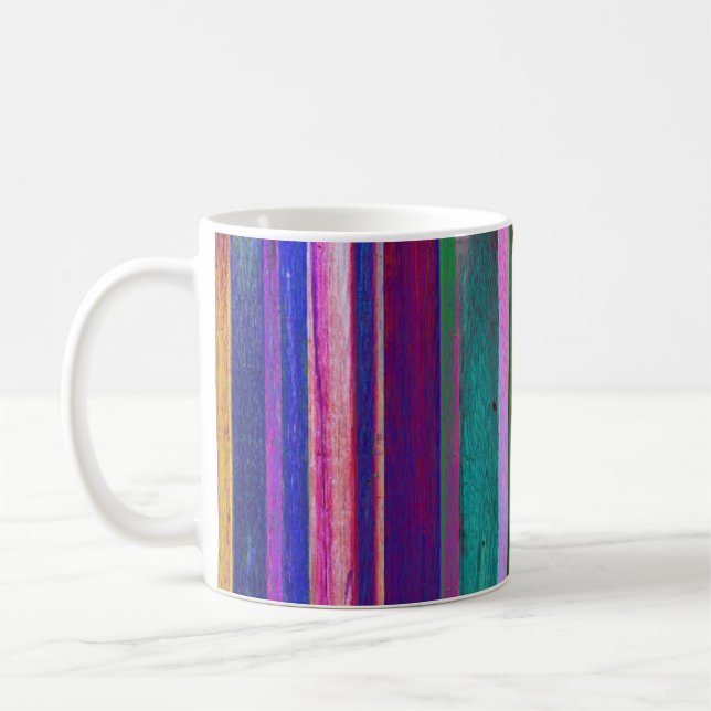 Coloured scheme coffee mug (Left)