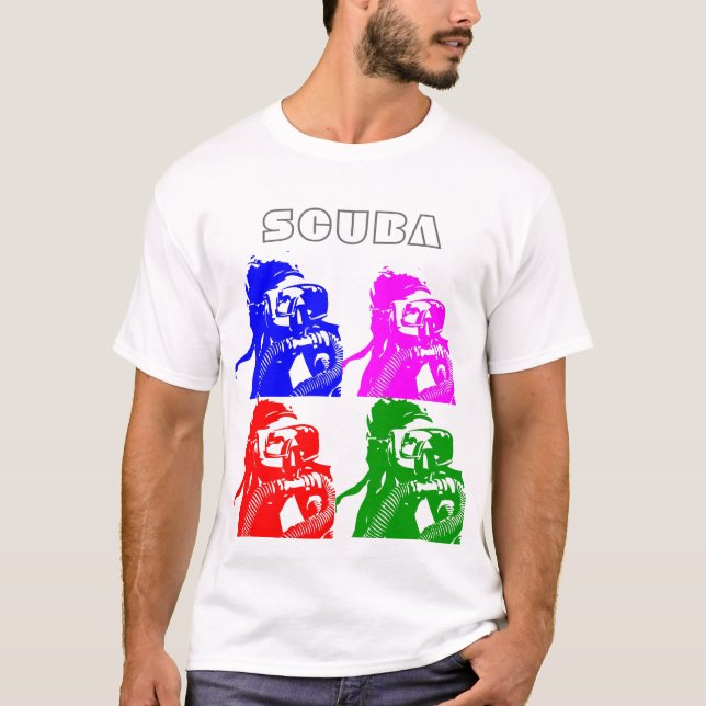 Coloured Scuba T-Shirt (Front)