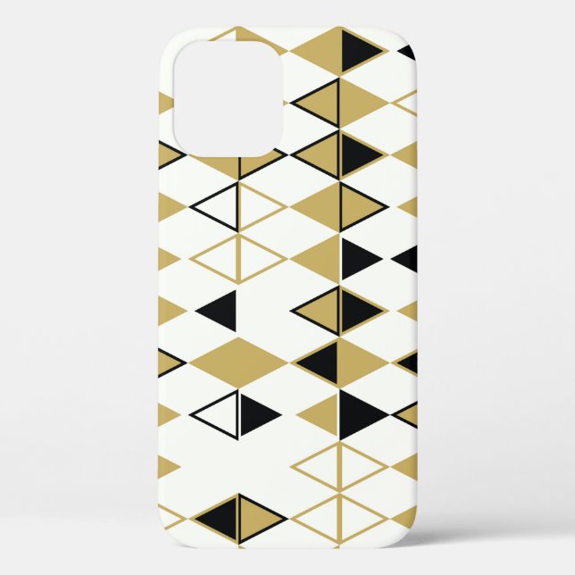 Coloured shapes, geometric abstract pattern Case-Mate iPhone case (Back)