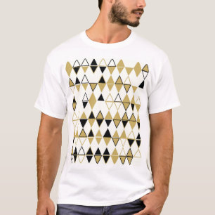 Coloured shapes, geometric abstract pattern T-Shirt