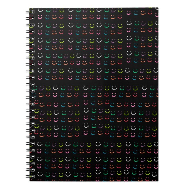 Coloured smiles notebook (Front)