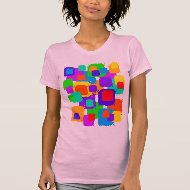 Coloured Squares T-Shirt (Front)