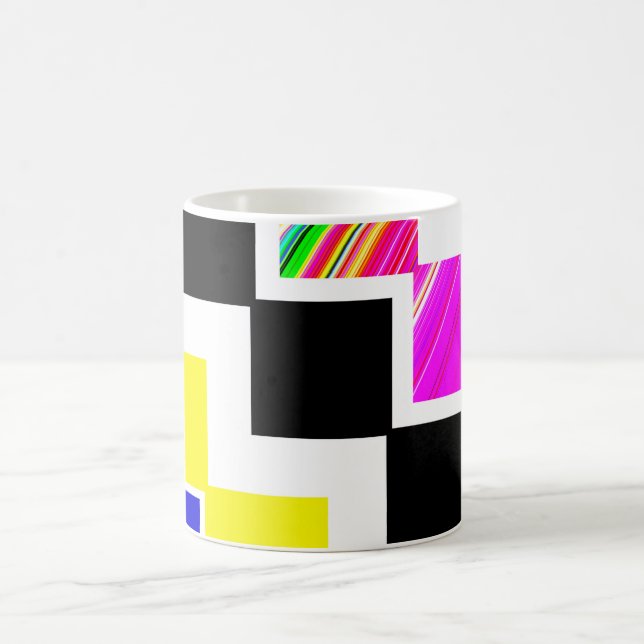 Coloured stairs coffee mug (Center)