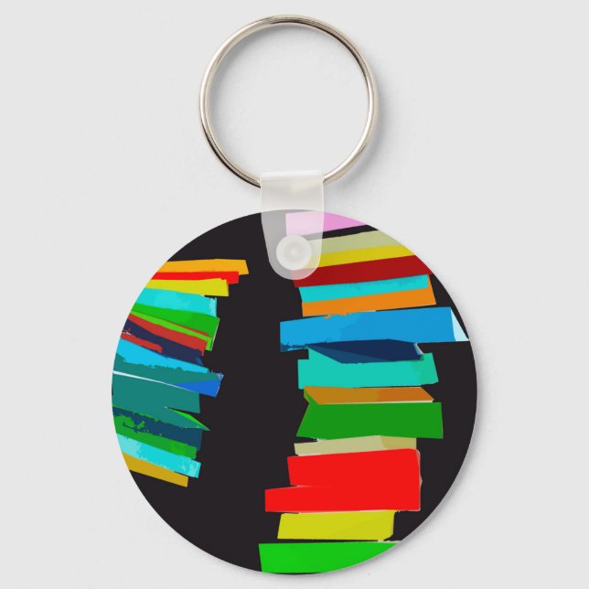 Coloured stairs key ring (Front)