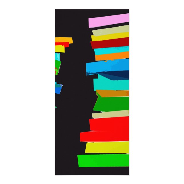 Coloured stairs rack card (Front)