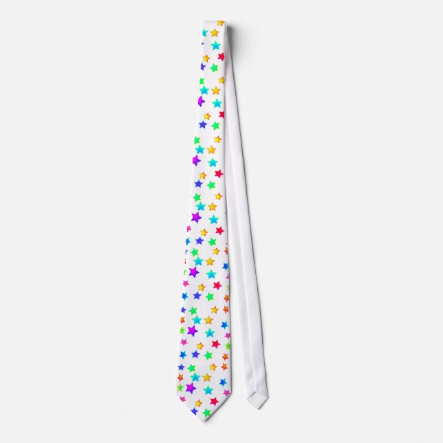 Coloured Stars Tie (Front)