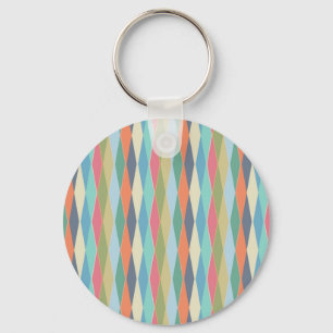 Coloured stripes. key ring