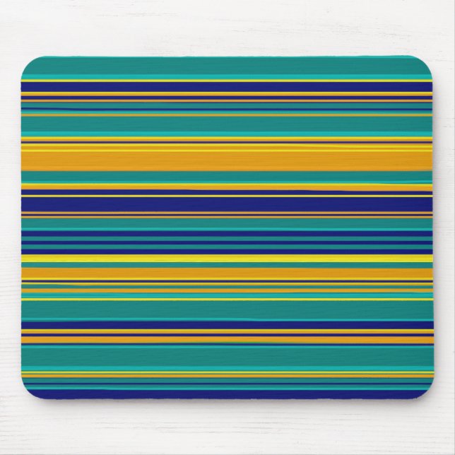 Coloured Stripes Mouse Pad (Front)