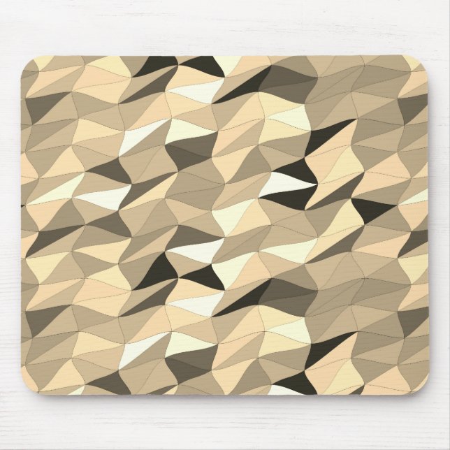 coloured tangle in sepia mouse pad (Front)