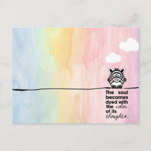 Coloured Thoughts Postcard