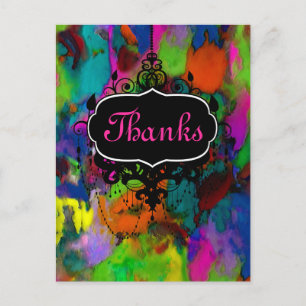 Coloured Thoughts ~ Postcard / Invitations