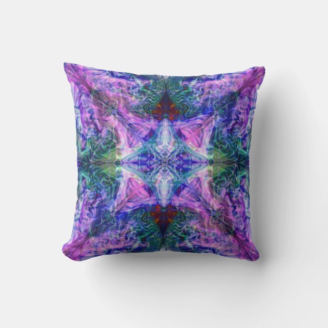 Coloured Vapours 2 Pillow (Front)