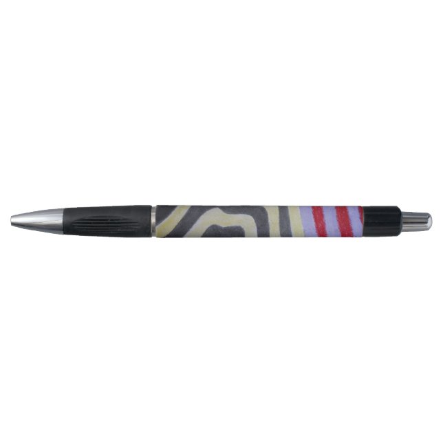 Coloured Waves Pen (Front)