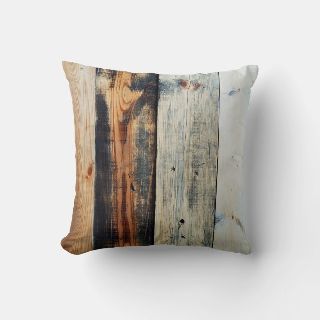 coloured wooden textureabstract,background,board,b cushion (Front)