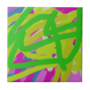 colourful 3748 abstract art tile