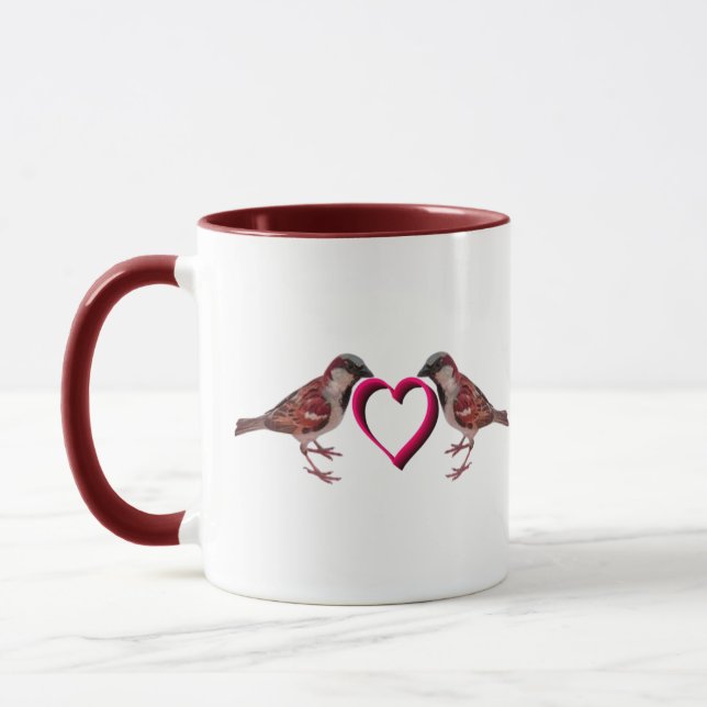 Colourful 3D Digital Art Combo Mug (Left)