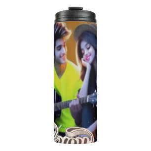 Colourful 3D Digital Art Thermal Tumbler – Perfect