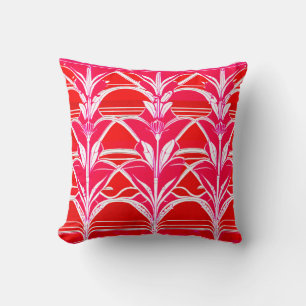 Colourful 3D Digital Art Throw Pillow 16x16 Perf