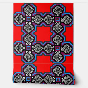 Colourful 3D Digital Peel and Stick Wallpaper – Te