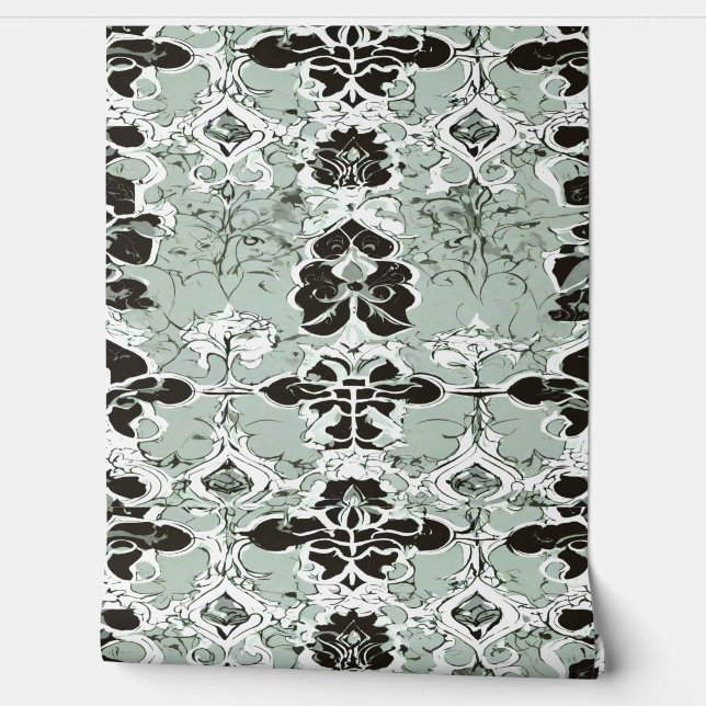 Colourful 3D Digital Peel and Stick Wallpaper – Te (Unrolling)