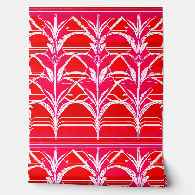 Colourful 3D Digital Peel and Stick Wallpaper – Te (Unrolling)